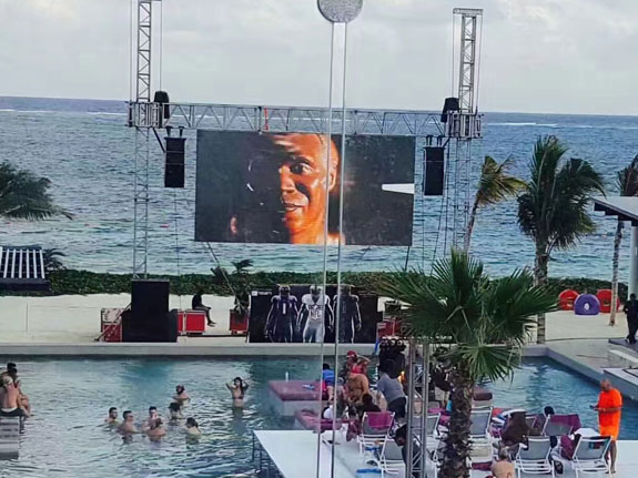 Show Cases of Rental LED Display Screen