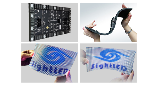 High flexbility flexible LED display