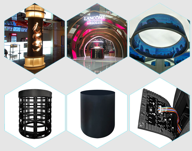 High flexbility flexible LED screen