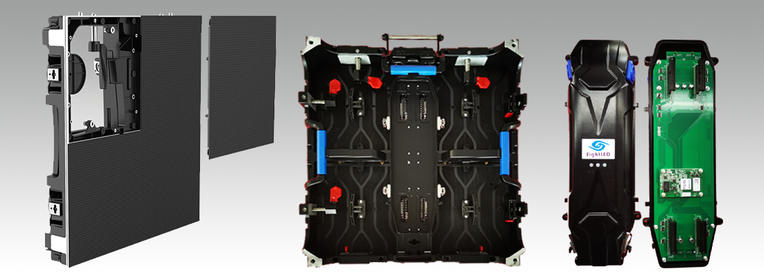 Rental stage LED sign