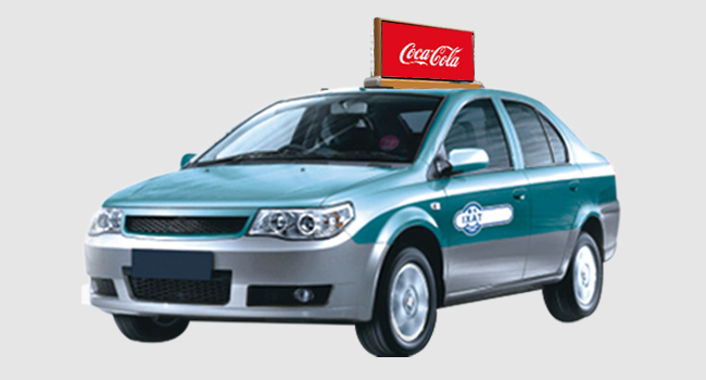 Taxi LED panel,Full Color Outdoor Taxi LED display