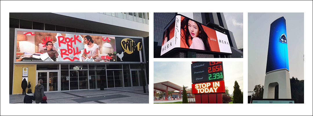 Outdoor Front Access Maintenance LED Sign
