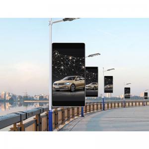 Light pole LED display